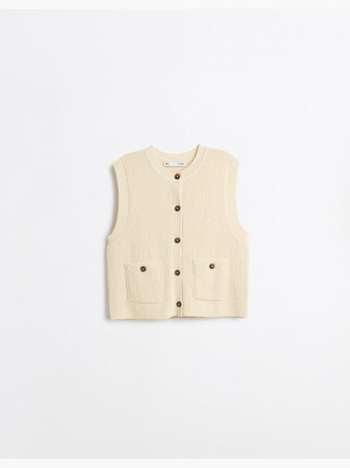 Gilet classique tricoté, mo fashion - Kiabi