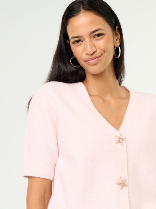 Gilet col V sans manches - Kiabi