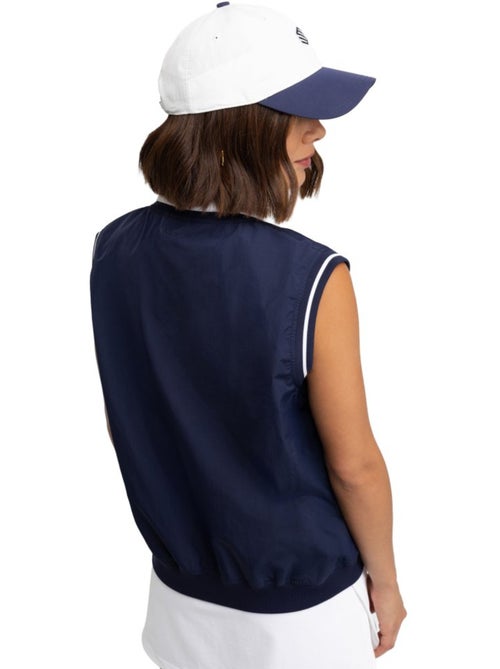 Gilet coupe-vent de golf femme golf femme grace navy - Kiabi
