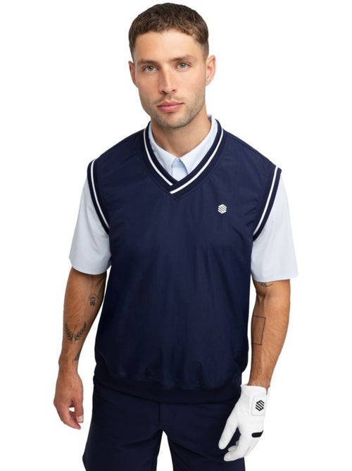 Gilet coupe-vent de golf homme golf homme putt navy - Kiabi