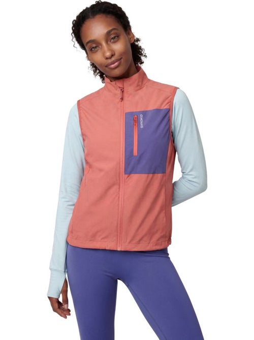 Gilet coupe-vent léger trail running femme femme zegama-w - Kiabi