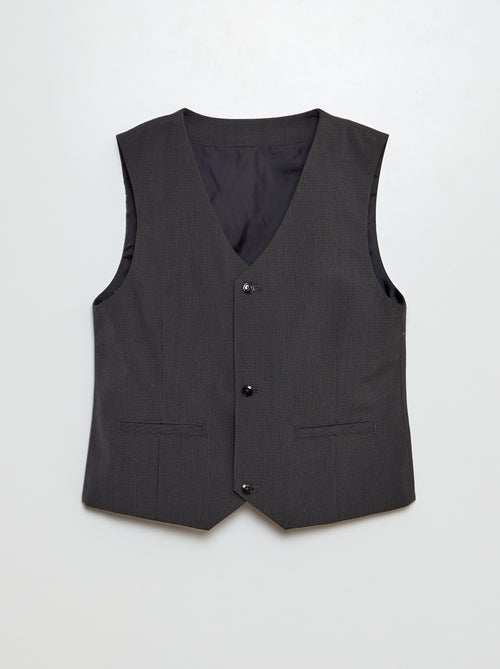 Gilet de costume - Kiabi