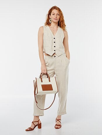 Gilet de costume sans manches