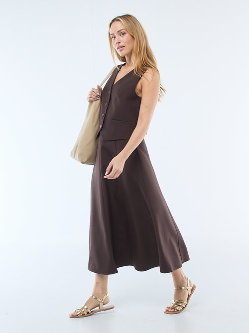 Gilet de costume sans manches - Kiabi