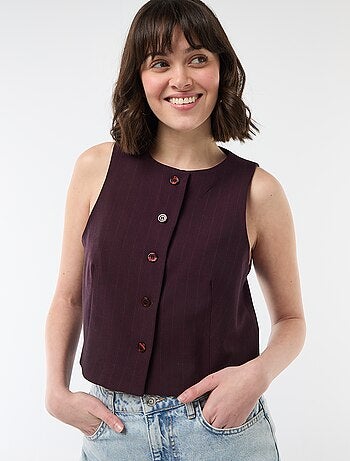 Gilet de costume sans manches