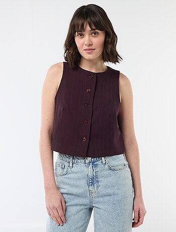 Gilet de costume sans manches