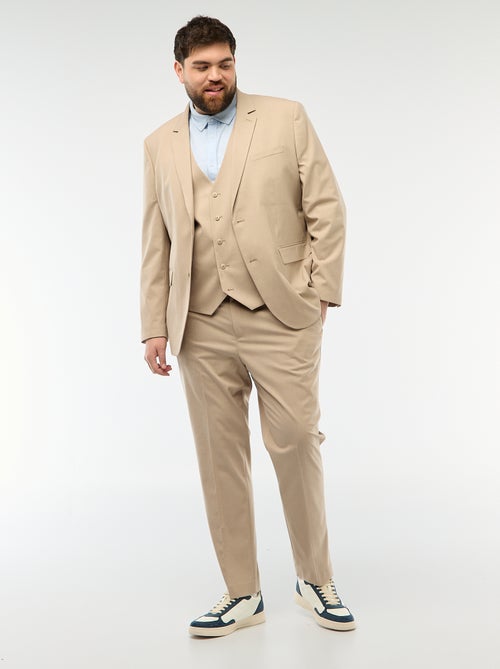 Gilet de costume slim - Kiabi