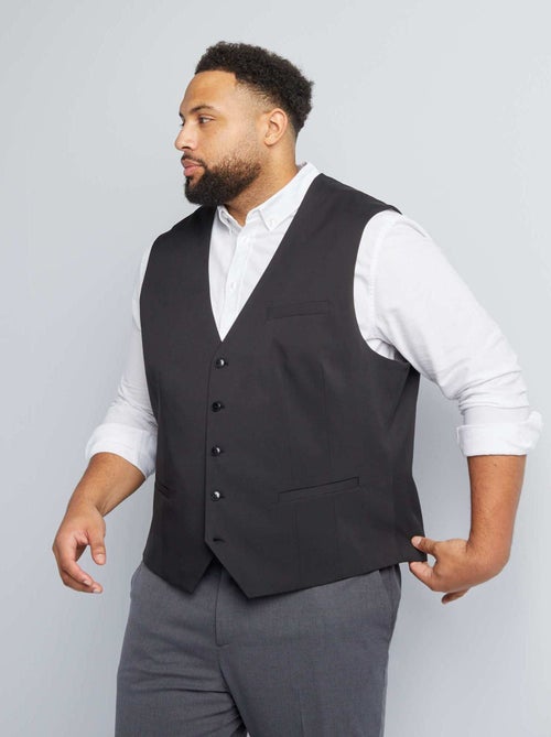 Gilet de costume slim - Kiabi