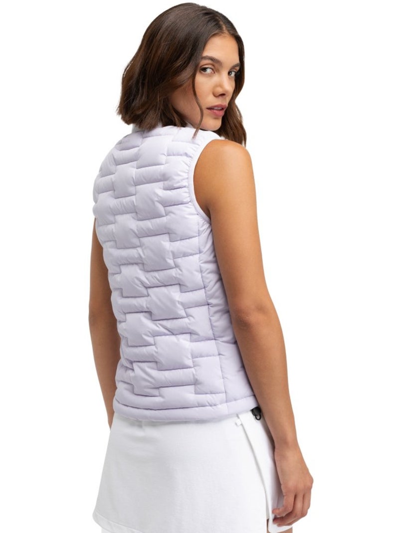 Gilet de golf isolant femme golf femme pinilla lilac Bleu - Kiabi