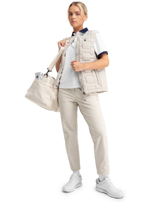 Gilet de golf isolant femme golf femme royal-w sand - Kiabi