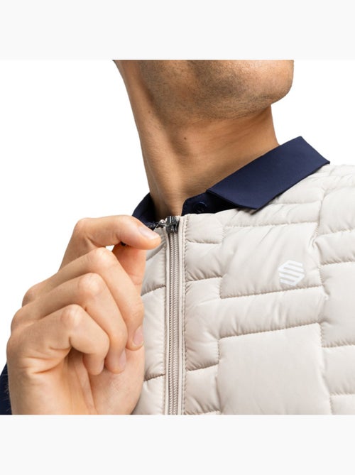 Gilet de golf isolant homme golf homme royal sand - Kiabi