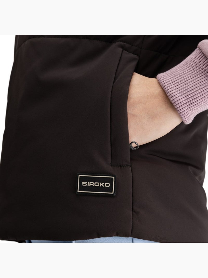 Gilet de golf matelassé femme golf femme wedge-w dark Marron - Kiabi