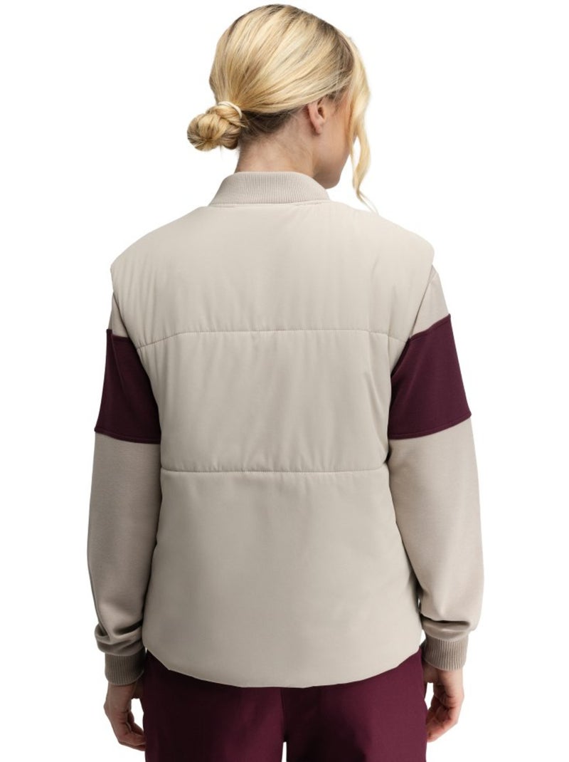 Gilet de golf matelassé femme golf femme wedge-w sand Beige - Kiabi