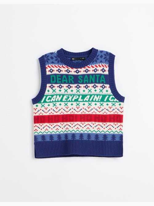 Gilet de noël, mo fashion - Kiabi
