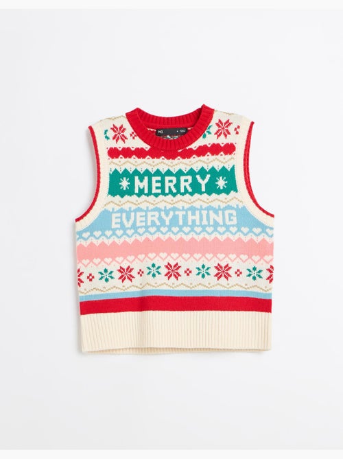 Gilet de noël, mo fashion - Kiabi