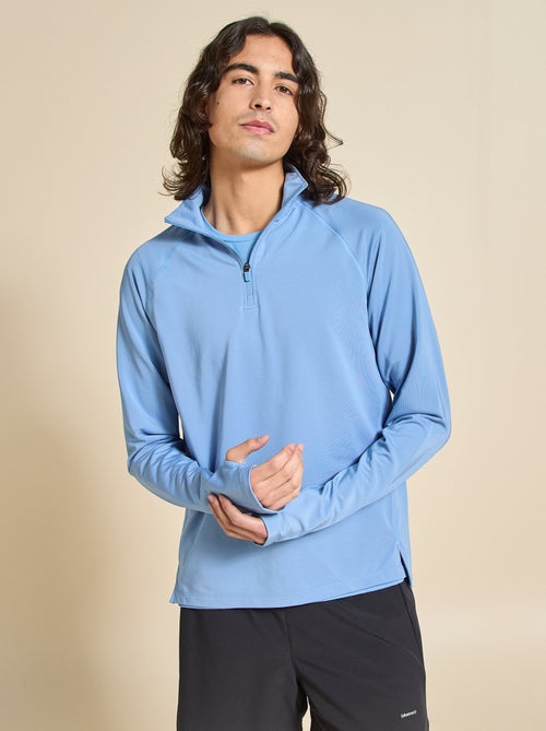 Gilet de sport à col zippé - (ekstract) - Kiabi