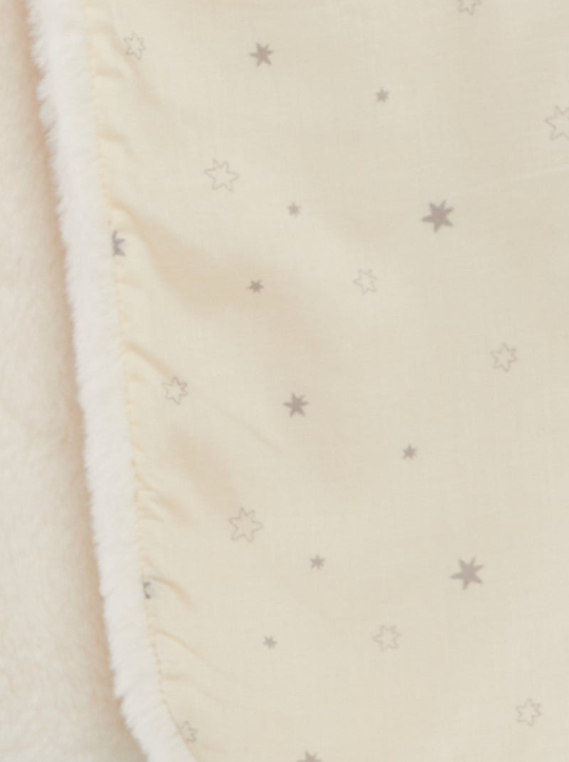 Gilet en fausse fourrure sans manches BLANC - Kiabi