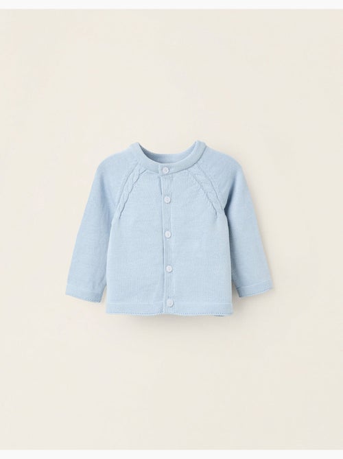 Gilet en Maille en Coton - Kiabi