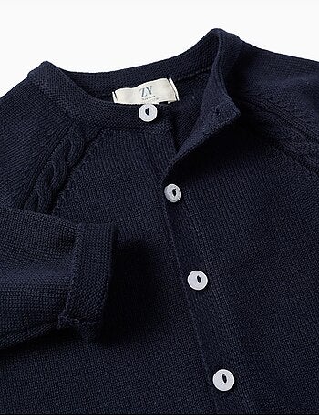 Gilet en maille en coton