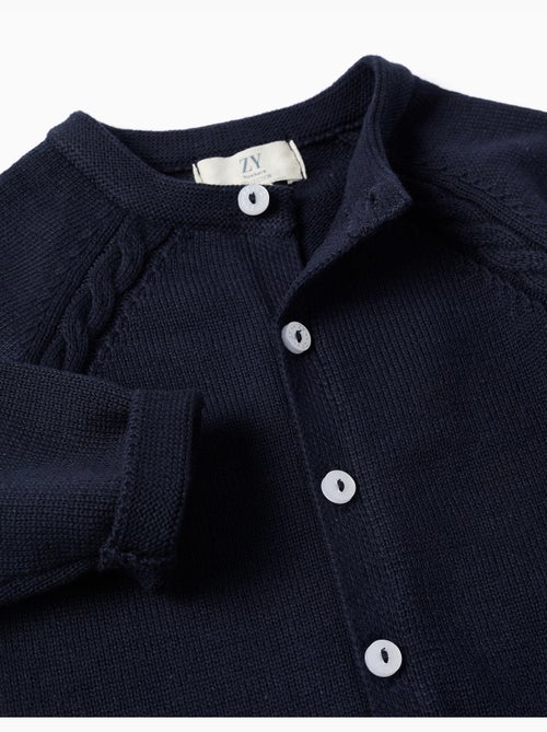 Gilet en Maille en Coton - Kiabi