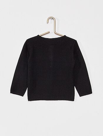 Gilet en maille fantaisie