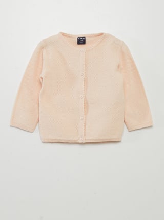 Gilet en maille fantaisie