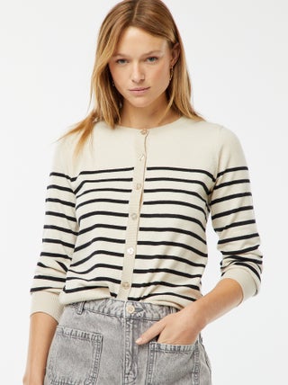 Gilet en maille fine
