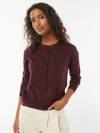 Gilet en maille fine