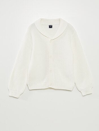 Gilet en maille tricot