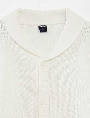 Gilet en maille tricot