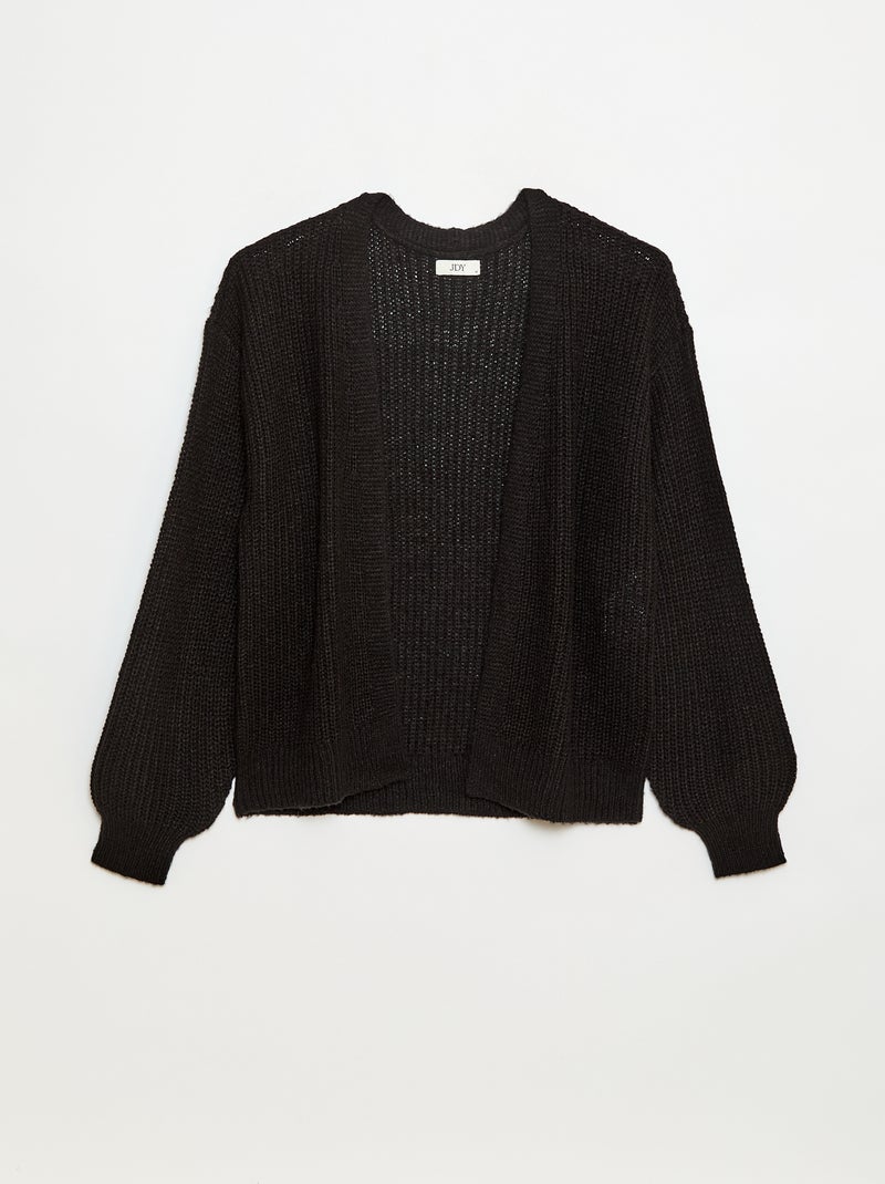Gilet en maille tricot 'JDY' Noir - Kiabi