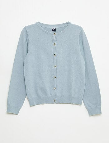 Gilet en maille unie