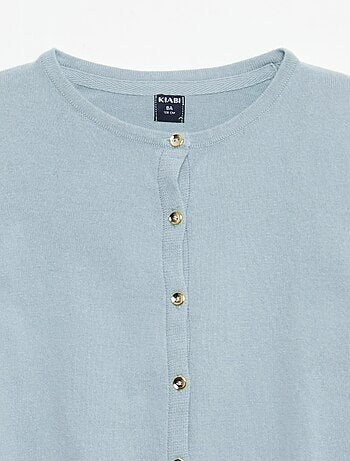 Gilet en maille unie