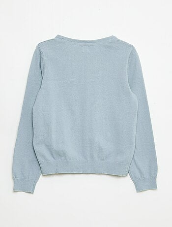 Gilet en maille unie