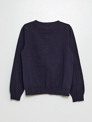 Gilet en maille unie