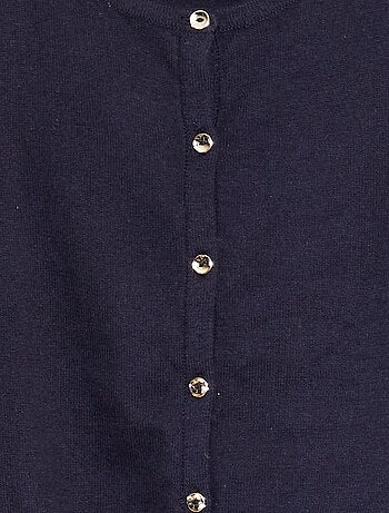 Gilet en maille unie