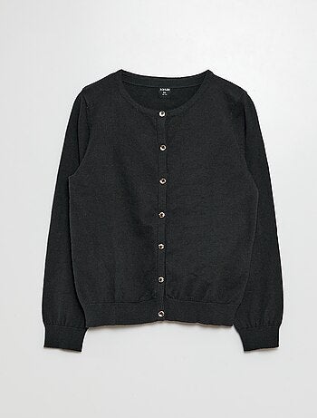 Gilet en maille unie