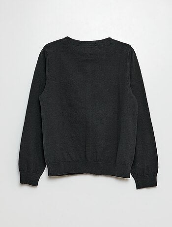 Gilet en maille unie