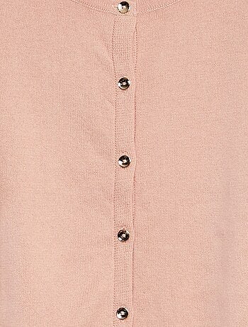 Gilet en maille unie