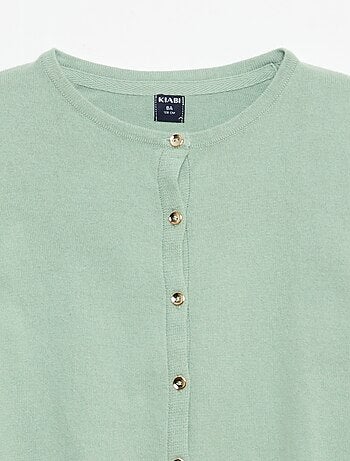 Gilet en maille unie