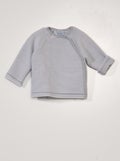 Gilet en tricot 'La Manufacture de Layette' - Made in France Gris - Kiabi