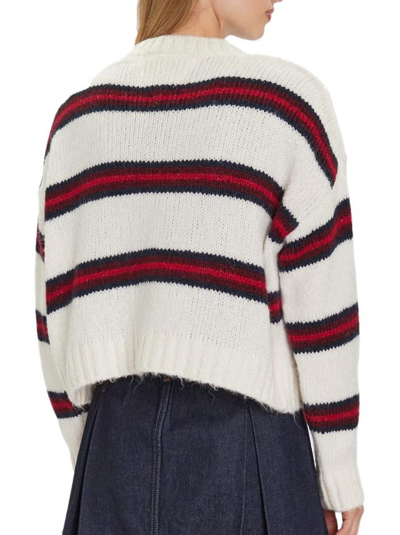 Gilet Femme Tommy Hilfiger Ecru - Kiabi