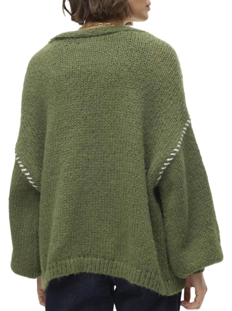 Gilet Femme Vero Moda Vert - Kiabi