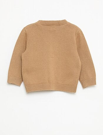 Gilet fine jauge col V