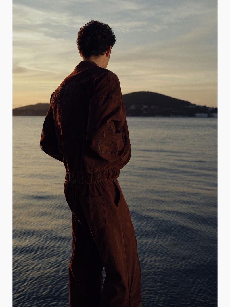 Gilet homme ajusté giesto Marron - Kiabi