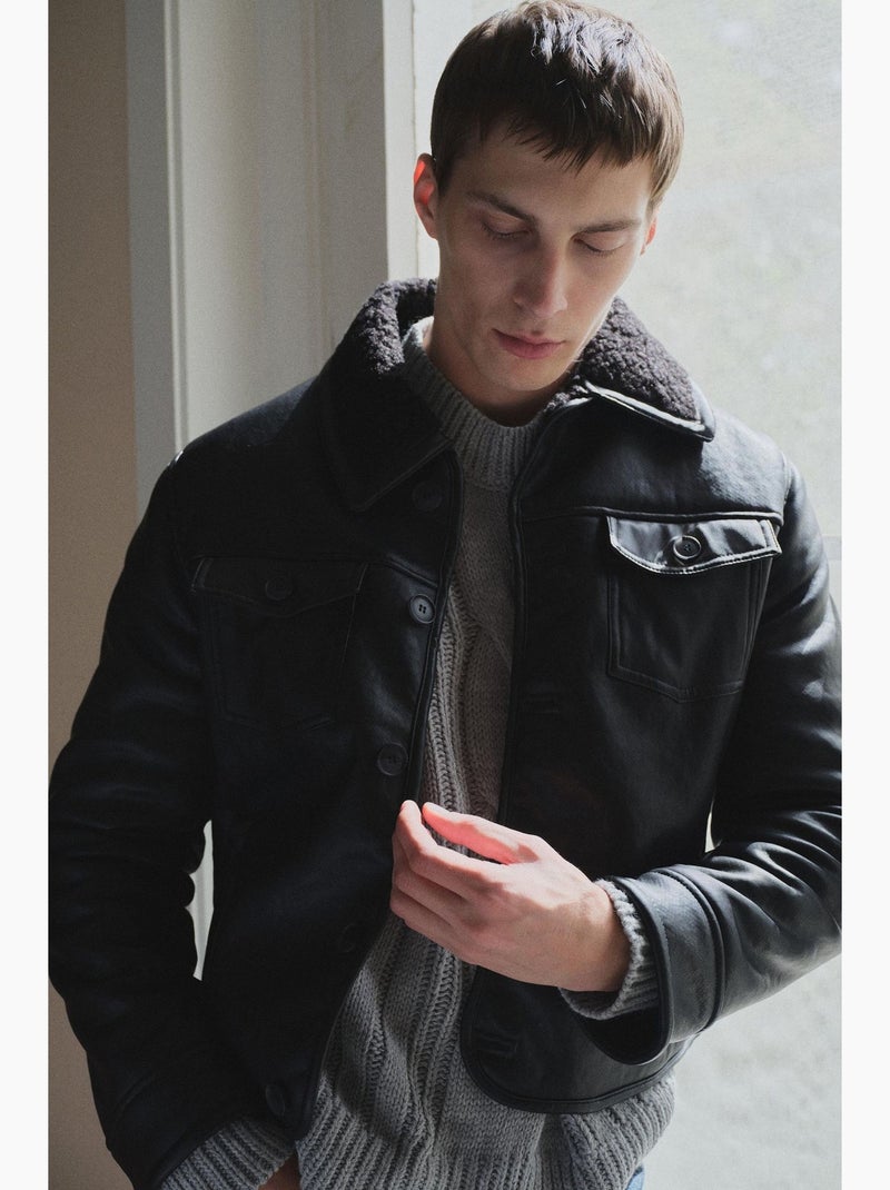 Gilet homme ajusté giesto Noir - Kiabi