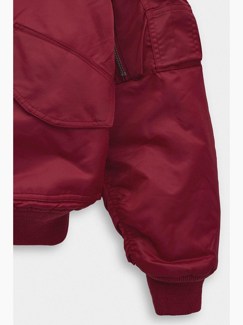 Gilet homme ajusté giesto Rouge bordeaux - Kiabi