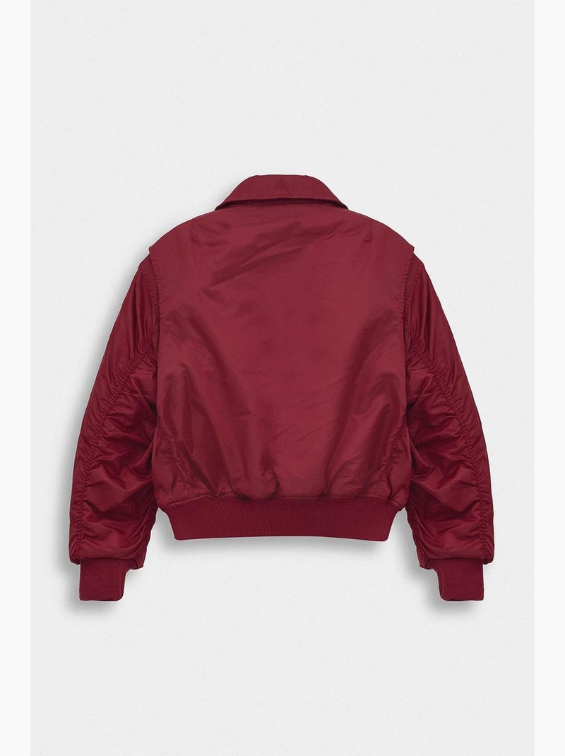 Gilet homme ajusté giesto Rouge bordeaux - Kiabi