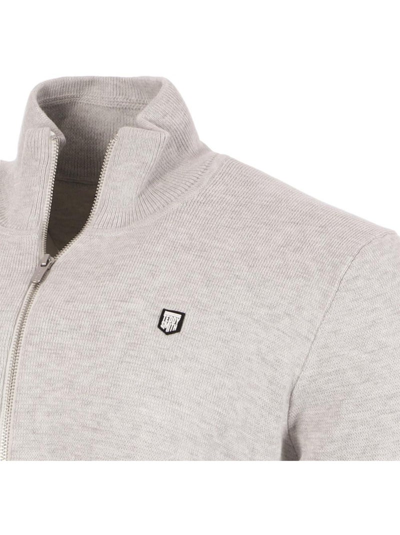 Gilet Homme Teddy Smith Gris Argenté - Kiabi