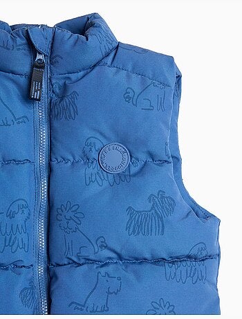 Gilet imprimé, mo fashion